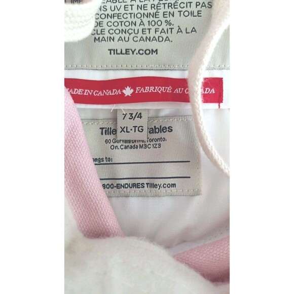 Tilley Heritage The Iconic T1 Bucket Hat Light Pink Size XL 7 3/4 UPF 50 New - Picture 7 of 15